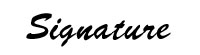 Signature