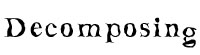 Decomposing